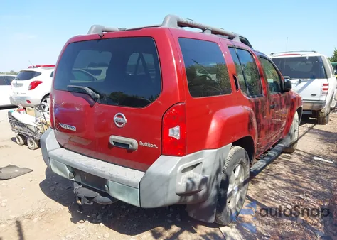 2008 Nissan Xterra S z USA, uszkodzony, nr VIN 5N1AN08U08C510819